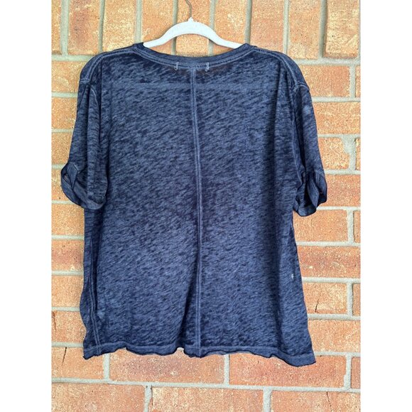 We The Free Cassidy Navy Blue Oversized Womens T-Shirt - Picture 2 of 9